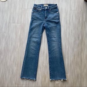 Madewell Cali-Demi Boot in Fleetwood Wash size 23